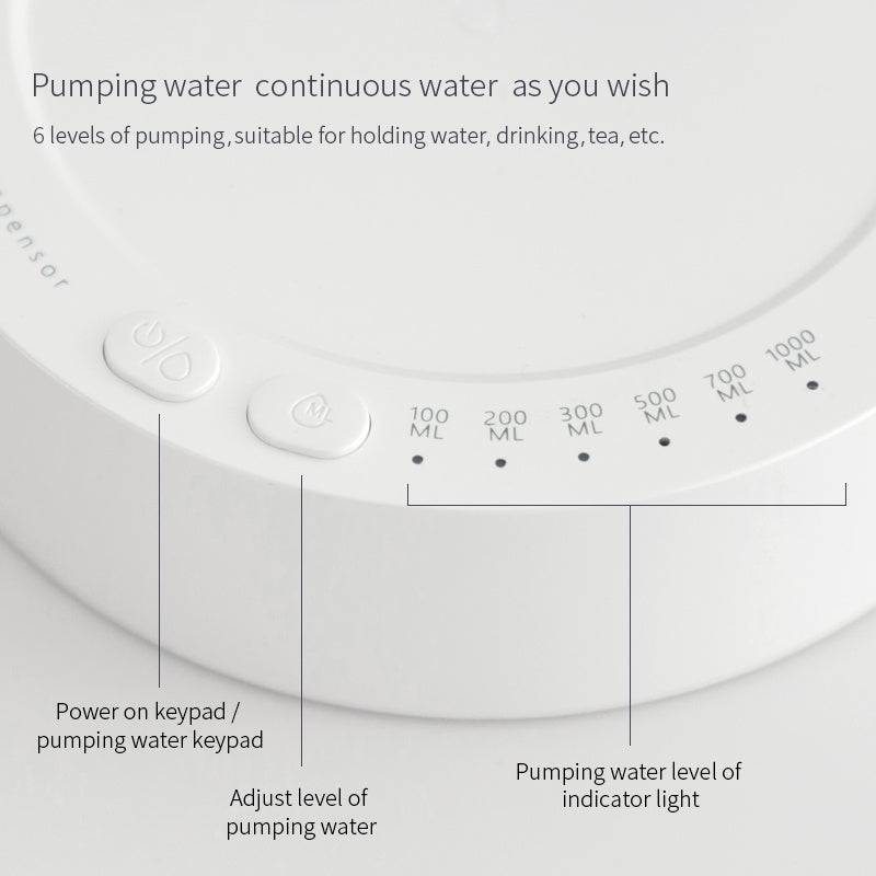 Rechargeable Electric Water Dispenser | Automatic Gallon Desk Pump