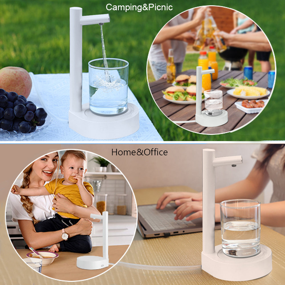 Rechargeable Electric Water Dispenser | Automatic Gallon Desk Pump